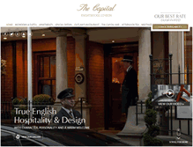 Tablet Screenshot of capitalhotel.co.uk